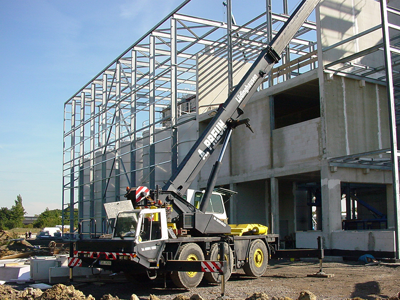 Preun GmbH – Stahlkonstruktionen für Bauunternehmen und Zimmereien